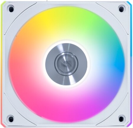 Lian li uni fan cl120 wireless case fa 776370 2 orig - Lian Li UNI FAN CL Wireless 120mm ARGB White Case Fan - Single Pack