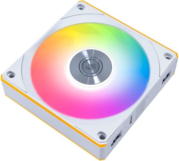 Lian li uni fan cl120 wireless reverse 776987 2 orig - Lian Li UNI FAN CL Wireless Reverse Blade Pack 120mm Case Fan (White)