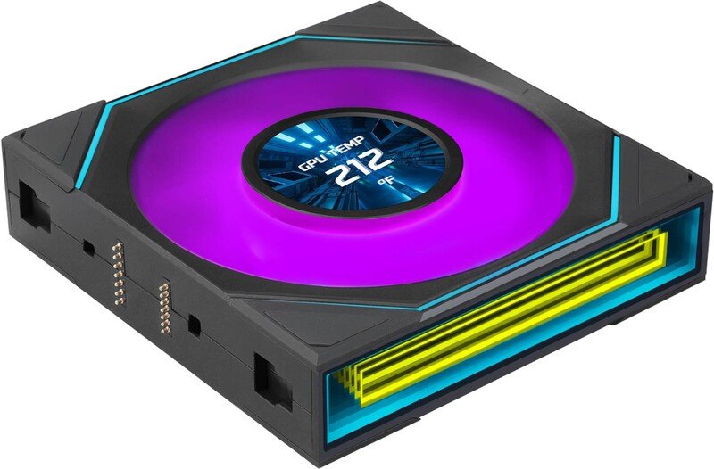 Lian li uni fan sl inf lcd flex 5567854 - Lian Li UNI FAN SL-INF LCD FLEX 120mm Case Fan (Black)