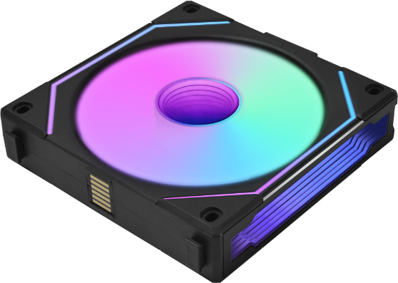 Lian li uni fan sl infinity 120 revers 777001 3 orig - Lian Li UNI FAN SL-Infinity 120 Reverse Blade 120mm Case Fan (Black)