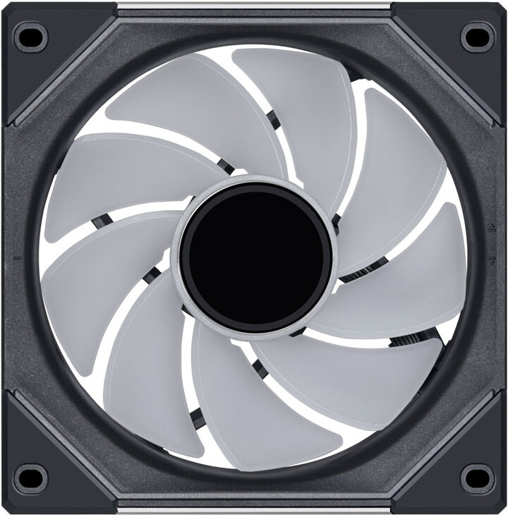 Lian li uni fan sl infinity 120 revers 777001 5 orig - Lian Li UNI FAN SL-Infinity 120 Reverse Blade 120mm Case Fan (Black)