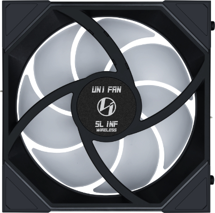 Lian li uni fan sl infinity 120 wirele 776384 3 orig - Lian Li Lian-Li Lian Li UNI FAN SL-Infinity 120 120mm Case Fan (Black)