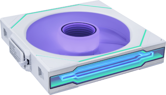 Lian li uni fan sl infinity 120 wirele 776924 2 orig - Lian Li UNI FAN SL-Infinity 120 Wireless Pack 120mm Case Fan (White)