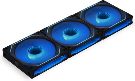 Lian li uni fan sl infinity 120 wirele 776925 - Lian Li UNI FAN SL-Infinity Wireless 120 Pack 120mm Case Fan (Black)