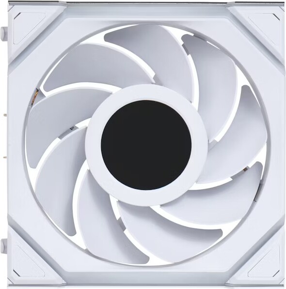 Lian li uni fan sl120 lcd wireless rev 776885 2 orig - Lian Li UNI FAN SL Wireless LCD 120 Reverse 120mm Case Fan (White)