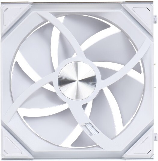 Lian li uni fan sl120 wireless case fa 776379 4 orig - Lian Li UNI FAN SL Wireless 120 White 3-Pack 120mm Case Fan (White)