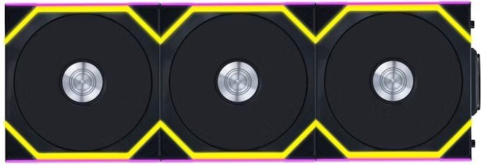 Lian li uni fan sl120 wireless reverse 776373 - Lian Li UNI FAN SL Wireless 120 Reverse Pack 120mm Case Fan (Black)
