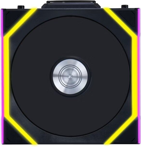 Lian li uni fan sl120 wireless reverse 776988 - Lian Li UNI FAN SL Wireless Reverse Blade Pack 120mm Case Fan (Black)