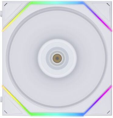 Lian li uni fan tl 120 white ventilato 2 orig - Lian Li UNI FAN TL ARGB PWM Fan White 3-Pack 120mm Case Fan (White)