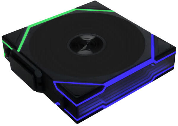 Lian li uni fan tl 120 wireless case 1021280 2 orig - Lian Li Lian-Li Lian Li UNI FAN TL 120 Wireless 120mm Case Fan (Black)