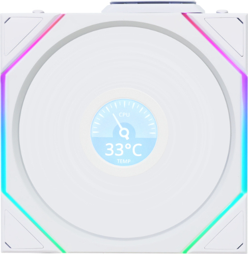 Lian li uni fan tl 140 wireless case 776995 3 orig - Lian Li UNI FAN TL Wireless 140 RGB PWM Fan 140mm Case Fan (White)