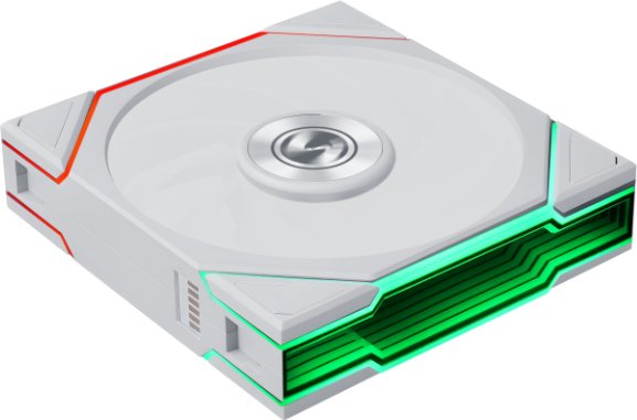 Lian li uni fan tl flex reverse 120 5705751 - Lian Li UNI FAN TL FLEX 120mm Reverse Case Fan (White)