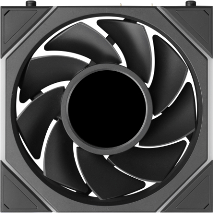 Lian li uni fan tl lcd flex reverse 5705757 3 orig - Lian Li UNI FAN TL120 120mm Reverse Case Fan (White)