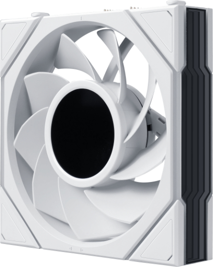 Lian li uni fan tl lcd flex reverse 5705759 3 orig - Lian Li UNI FAN TL LCD FLEX 120mm Reverse Case Fan (White)