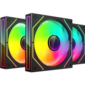 Mars mf 3dprokit 120mm 3x 5 orig - Mars Gaming MF-3DPROKIT 120mm ARGB Case Fan 3-Pack