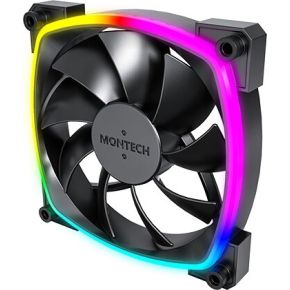 AX120 PWM ARGB Black 3-Pack 120mm Case Fan (Black) - afbeelding 4