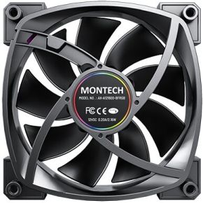 AX120 PWM ARGB Black 3-Pack 120mm Case Fan (Black) - afbeelding 5