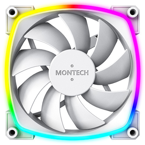 AX120 PWM ARGB 120mm White Case Fan (1600 RPM, 59 CFM) - afbeelding 8