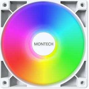 GF120 ARGB PWM White 120mm Case Fan 3-Pack - afbeelding 2
