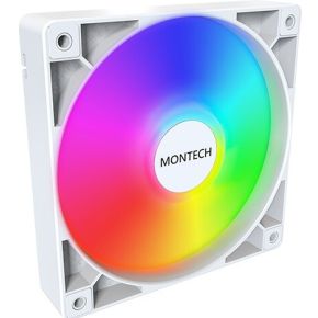 GF120 ARGB PWM White 120mm Case Fan 3-Pack - afbeelding 3