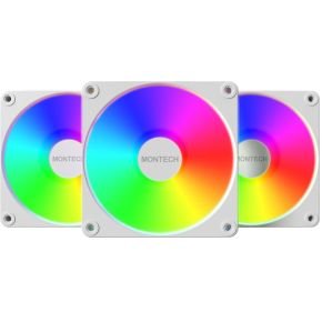 Montech GF120R V2 ARGB 3 in 1 Pack White