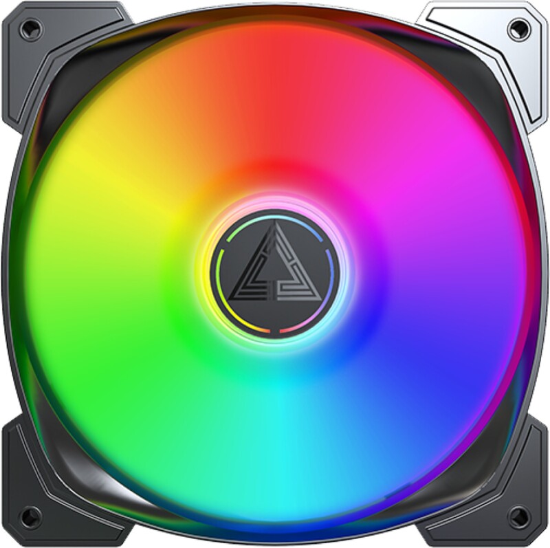 Montech hp140 pwm case fan 776880 2 orig - Montech HP140 ARGB PWM 140mm High-Performance Case Fan - Black