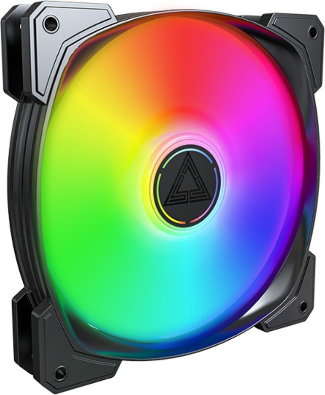 Montech hp140 pwm case fan 776880 - Montech HP140 ARGB PWM 140mm High-Performance Case Fan - Black