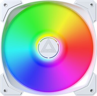 Montech hp140 pwm case fan 776900 2 orig - Montech HP140 ARGB PWM White 140mm Case Fan (White)