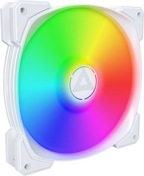 Montech hp140 pwm case fan 776900 - Montech HP140 ARGB PWM White 140mm Case Fan (White)