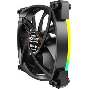 RX120 PWM 120mm ARGB Reversed Blade Case Fan, Black - afbeelding 6