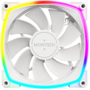 RX120 PWM ARGB White Reverse Blade Fan 3 Pack 120mm Case Fan (White) - afbeelding 3