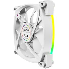 RX120 PWM ARGB White Reverse Blade Fan 3 Pack 120mm Case Fan (White) - afbeelding 7