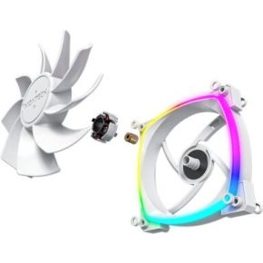 RX120 PWM ARGB White Reverse Blade Fan 3 Pack 120mm Case Fan (White) - afbeelding 8