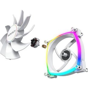 RX140 PWM ARGB 140mm Reverse Fan - White - afbeelding 6