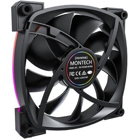 RX140 PWM ARGB Reverse Blade 140mm Case Fan - Black - afbeelding 4