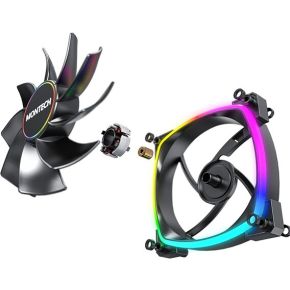 RX140 PWM ARGB Reverse Blade 140mm Case Fan - Black - afbeelding 6