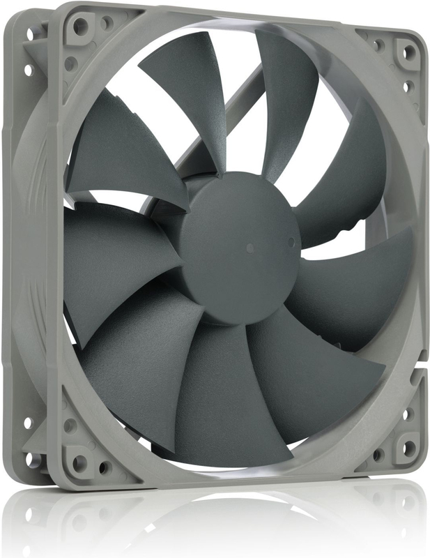 Nf p12 redux 1300 120mm fan 3 orig - Noctua NF-P12 redux-1300 Classic Quiet 120mm Fan Case Fan