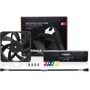 NF-A12x15 PWM chromax.black.swap Premium Slim Fan - 120mm - afbeelding 3