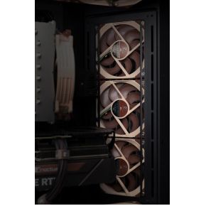 NF-A12x25 G2 PWM Sx2-PP Set of 2 Speed-Offset PWM Fans 120mm Case Fan (Brown/Beige) - afbeelding 5