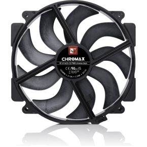 NF-A14x25r G2 PWM chromax.black Round-Frame 140mm Fan - afbeelding 3