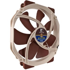NF-A15 PWM Premium Quiet Fan 140mm Case Fan (Beige/Brown) - afbeelding 4