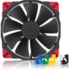 NF-A20 PWM chromax.black.swap Behuizing Ventilator 200mm Case Fan (Black) - afbeelding 2