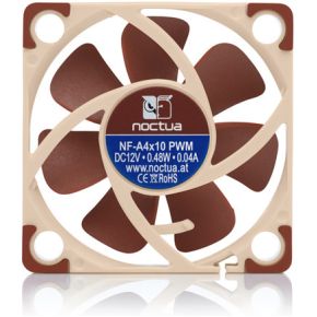 NF-A4x10 PWM Premium Quiet Fan 40mm Case Fan (Brown/Beige) - afbeelding 2