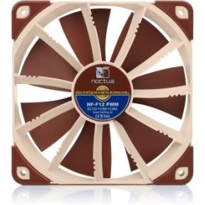 NF-F12 PWM Focused Flow Premium Fan 120mm Case Fan (Brown/Beige) - afbeelding 2