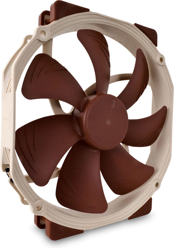 Noctua hardwarekoeling nf a15 pwm cas 3 orig - Noctua NF-A15 PWM Premium Quiet Fan 140mm Case Fan (Beige/Brown)