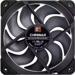 Noctua nf a12x25 g2 pwm chromax black 3 orig - Noctua NF-A12x25 G2 PWM 120mm Case Fan (Black)