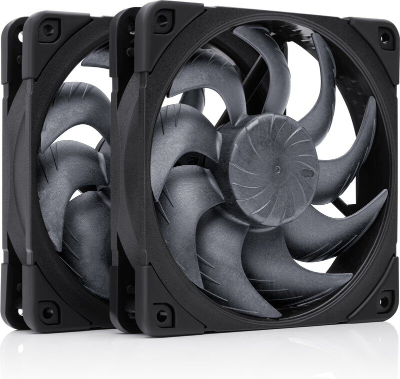 Noctua nf a12x25 g2 pwm sx2 pp 3311724 - Noctua NF-A12x25 G2 120mm Case Fan (Black)