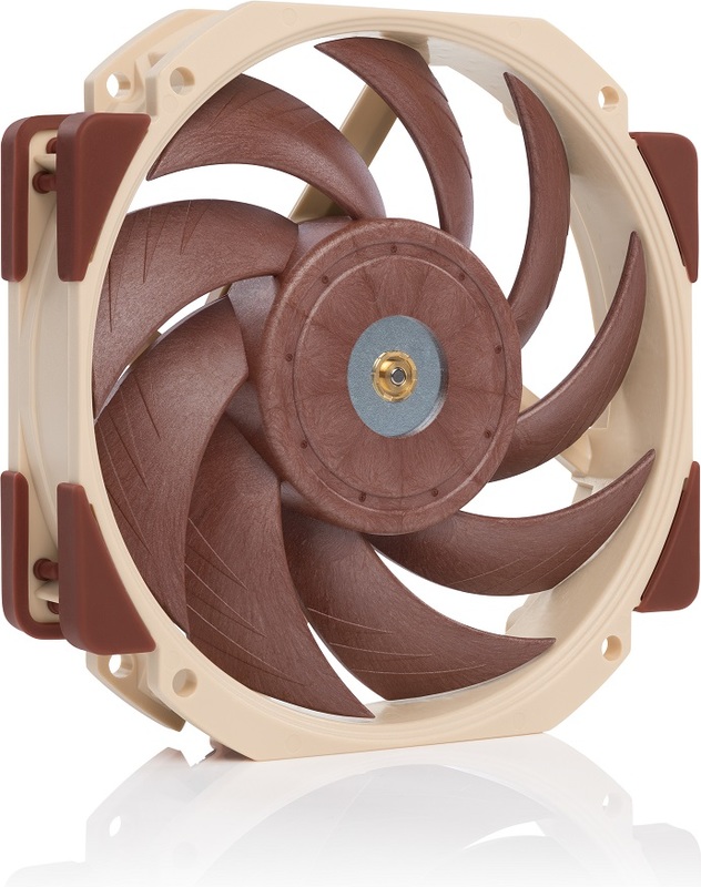 Noctua nf a12x25r pwm ventilatorhuis 2 orig - Noctua NF-A12x25R PWM Premium Quiet Round 120mm Case Fan (Brown/Beige)