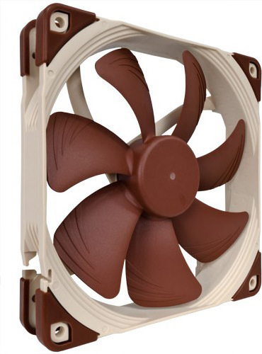 Noctua nf a14 pwm case fan 2 orig - Noctua NF-A14 PWM Premium Quiet Fan 140mm Case Fan (Brown/Beige)