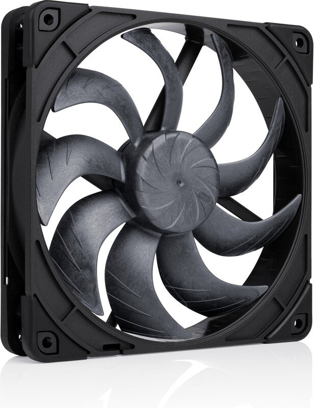 Noctua nf a14x25 g2 pwm chromax black - Noctua NF-A14x25 G2 PWM chromax.black 140mm Case Fan (Black)